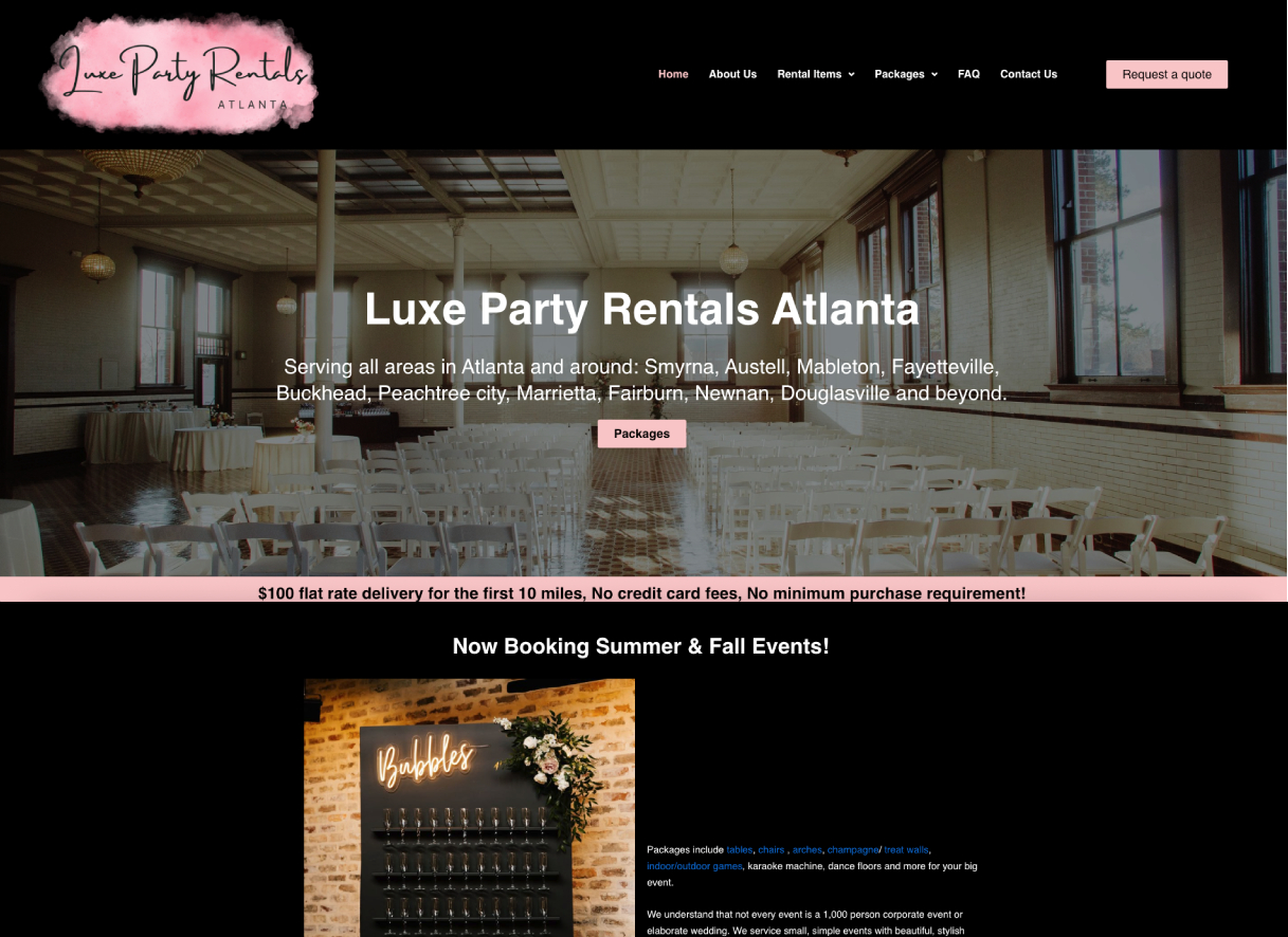 Luxepartyrentalsatlanta.com