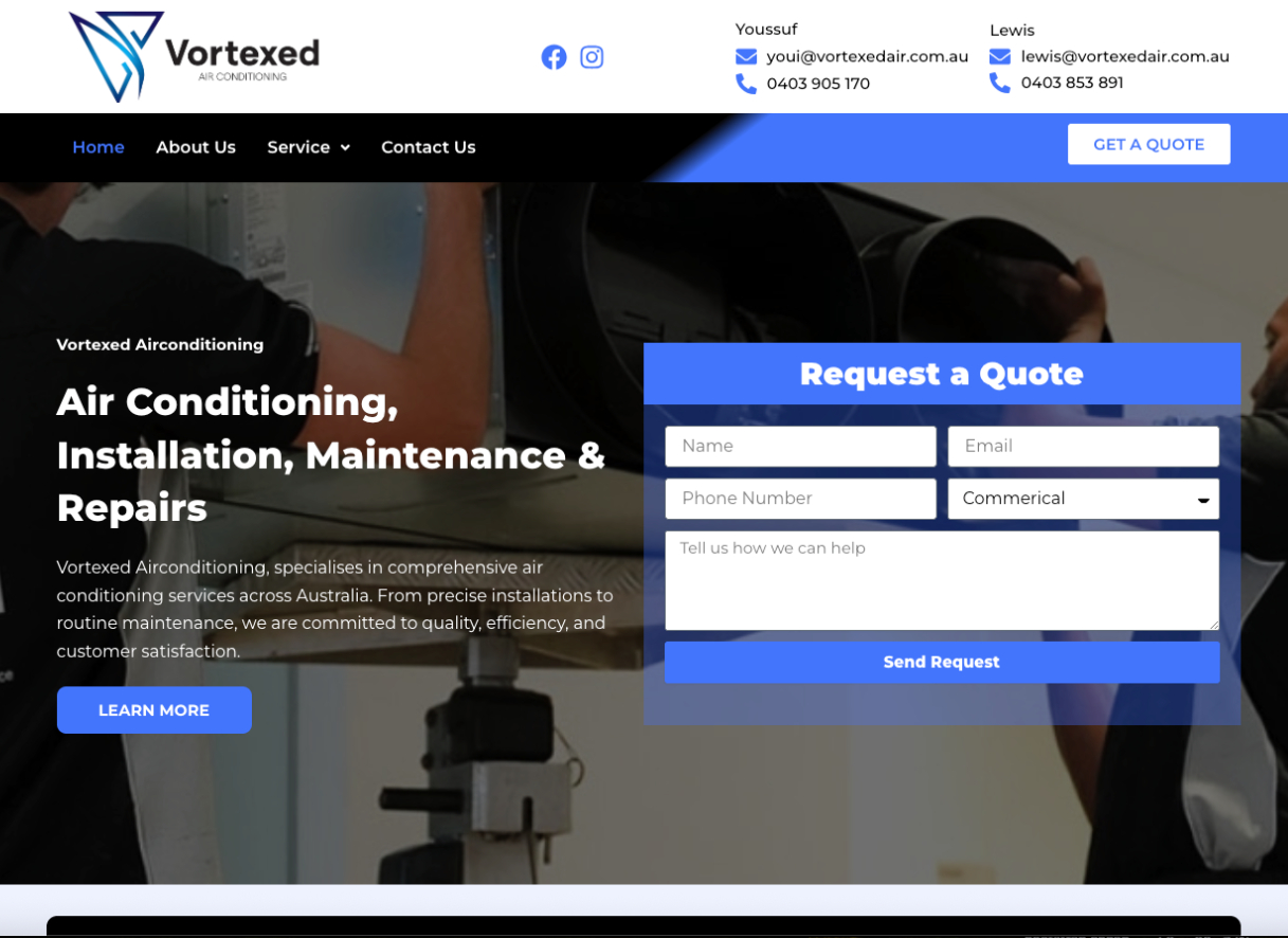 Vortexedair.com.au